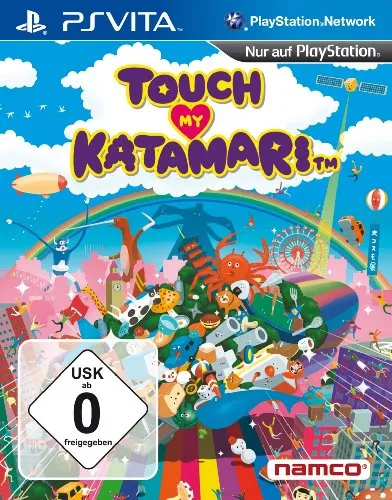Touch My Katamari - PS Vita - Innovatives Touchscreen-Spiel, in dem du eine wachsende Kugel steuerst und verrückte Objekte sammelst. Erlebe farbenfrohe Levels auf dem OLED-Bildschirm der PS Vita!