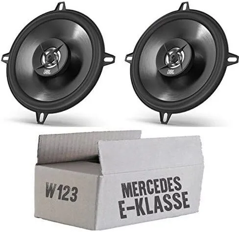 JBL Stage2 524 | 2-Wege 13cm Koax Lautsprecher für Mercedes W123 - Hochwertiges Lautsprecherset für Mercedes W123 Limo und Coupe, inklusive Einbauzubehör. Genießen Sie klaren Sound mit 45W RMS Leistung und einfacher Installation.
