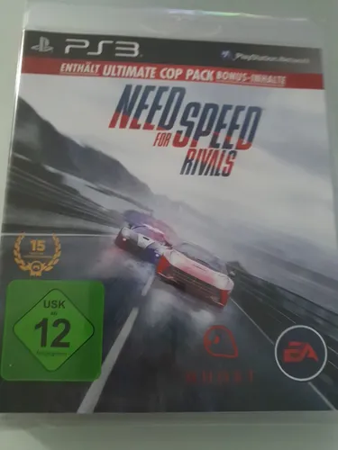 Need for Speed: Rivals - Sealed New für Sony PlayStation 3 - Autorennspiel für PS3, Limited Edition mit Handbuch und OVP, ideal für Fans der Need for Speed-Serie. Erlebe packende Rennen und spannende Verfolgungsjagden!