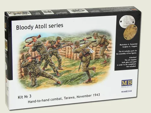 Hand-to-hand , Tarawa, November 1943 / 1:35 - Masterbox 3544