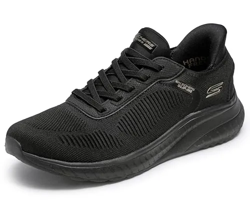 Skechers Bobs Squad Chaos Current Muse Slip-On Damen - Stylische Freizeitschuhe für Damen mit bequemem Memory-Foam-Fußbett. Ideal für den Alltag, leicht und flexibel für jeden Schritt.