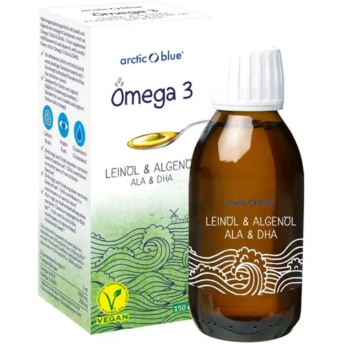 OMEGA-3 VEGAN Öl Arctic Blue 150 ml
