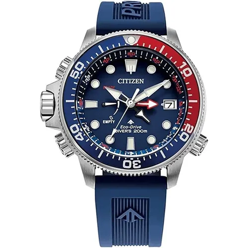 Citizen PROMASTER MARINE CHRONO Herrenuhr (Ø 46 mm) - Chronographen | Robuste Armbanduhr mit 20 atm Wasserdichtigkeit, ideal für Wassersport und Outdoor-Aktivitäten. Inklusive Markenetui.