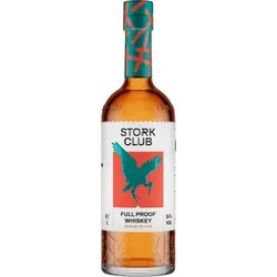 Stork Club Full Proof Rye Whiskey - Premium Roggenwhisky aus Deutschland, 100% Roggen, reift in verschiedenen Fässern für ein komplexes Geschmacksprofil, ideal für Whisky-Liebhaber.