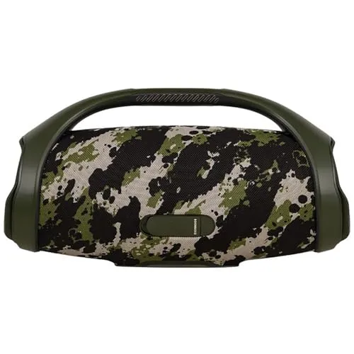 JBL Boombox 2 – Camouflage: Wasserdichter Bluetooth-Lautsprecher - Tragbare Bluetooth-Lautsprecher mit kraftvollem Bass und 24 Stunden Akkulaufzeit, ideal für drinnen und draußen – perfekt für jede Party!