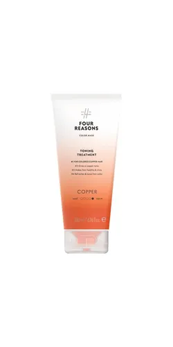 Four Reasons Color Mask Toning Treatment Copper 200ml - Haarfarben - Intensive Tönung mit pflegenden Inhaltsstoffen für strahlenden Kupferglanz und langanhaltende Farbbrillanz.