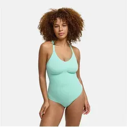 cfab Shapewear Damen Body Bauchweg mit Slip, Sculpting Bodysuit figurformend für Taille und Mitte, verstellbare Träger, glatte Silhouette unter Kleidung, Strong Support, weich atmungsaktiv XS-5XL Slim