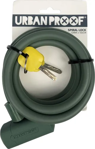 Urban Proof Kabelschloss Ø12mm x 150 cm Stahl/PVC Matt Blau