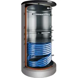 Liter Junkers Bosch Pufferspeicher Stora BHS 1000-6 ERZ 1 B, silber 1000
