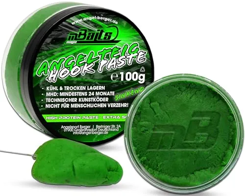 Magic Baits Angelteig Hook Paste sinkend Karpfenteig Angelköder Angelfutter Fertigteig (Muschel)