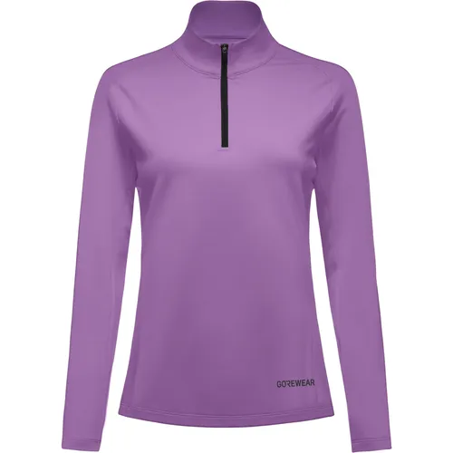 GOREWEAR Everyday Funktionsshirt Damen in scrub purple, Größe 40 - Hoch atmungsaktives und feuchtigkeitsregulierendes Funktionsshirt aus Stretch-Strickmaterial, ideal für sportliche Aktivitäten und Freizeit.