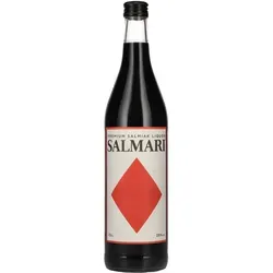 Salmari Premium Salmiak Liquor 25% Vol. 0,7l - Likör & Kräuterschnaps, einzigartiger salziger und süßer Geschmack, ideal als Digestif oder für kreative Cocktails.