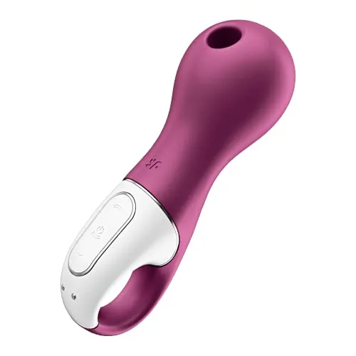Satisfyer, Druckwellenvibrator, Lucky Libra', 15,5 cm, wasserdicht (IPX7), wiederaufladbar, hautfreundliches Silikon