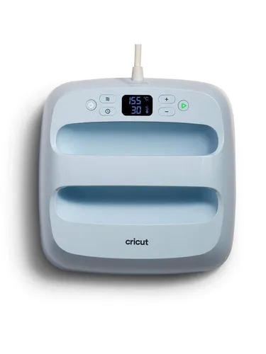 Cricut EasyPress 3 - 22,5 cm x 22,5 cm Heizplatte, präzise Temperaturkontrolle bis 205 °C und Bluetooth-Verbindung zur Cricut Heat App