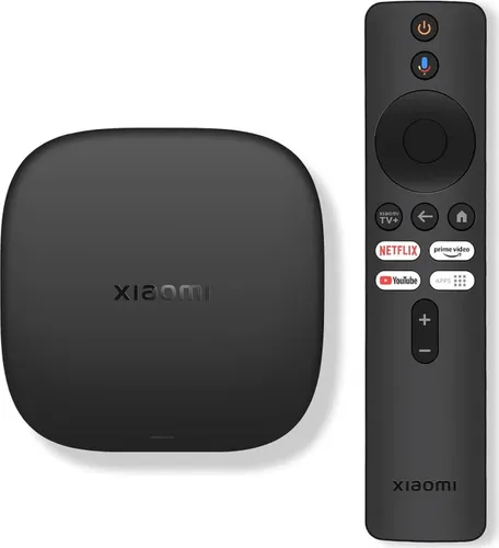 Xiaomi TV Box S 3rd Gen – 4K UHD Streaming - Media-Streaming-Client mit 4K UHD, Dolby Vision & Atmos für ein immersives Seherlebnis, unterstützt Google TV und bietet schnelle WiFi 6 Verbindung.