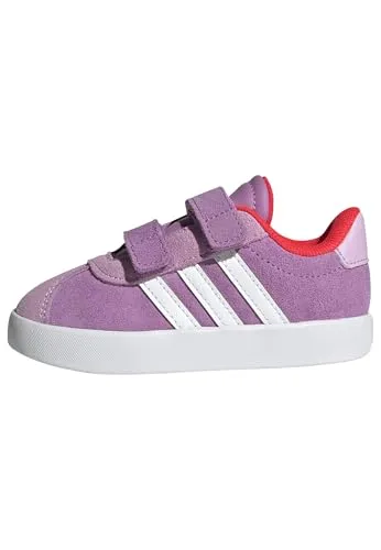 adidas VL COURT 3.0 CF I Sneaker - Damen - lila - Größe 26 - Stylische Damen Sneaker in Lila, Größe 26, mit praktischem Klettverschluss für einfaches An- und Ausziehen, ideal für aktive Kinder.