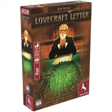 Pegasus Spiele Lovecraft Letter (deutsche Ausgabe) 276744 - Deckkartenspiel mit spannender Lovecraft-Thematik, ideal für Fans von Mystery und Strategie, perfekt für gesellige Spielabende.