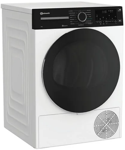 BAUKNECHT BT 86B WB Wärmepumpentrockner 8 kg - Trockner mit energieeffizienter Wärmepumpentechnologie für sanftes Trocknen bei 40°C. Synchronisierung mit der Bauknecht App für optimale Trockenzeiten und weniger Knitterfalten dank SteamCare.