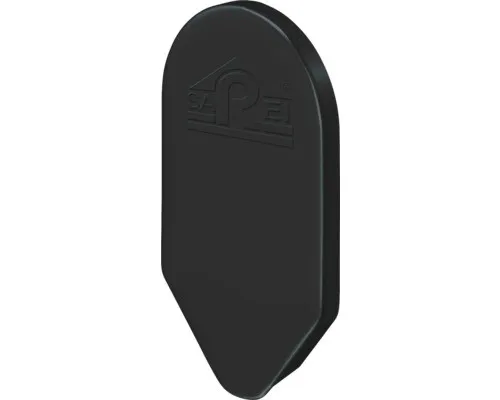 Sarei Piccolo Abschlusskappe für Trapezblech Aluminium Anthrazitgrau RAL 7016