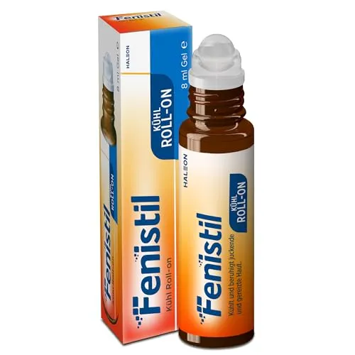 Fenistil Kühl Roll-on - Praktischer Roll-on für die kühlende Pflege gereizter Haut, ideal bei Insektenstichen und Sonnenbrand. Handlich für unterwegs, sorgt er für schnelle Linderung ohne direkten Hautkontakt.