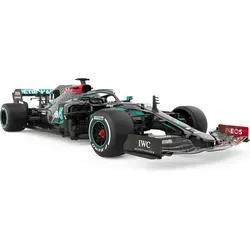 Rastar High-Speed RC Racecar 1:12 – Mercedes-AMG F1 W11 Ferngesteuertes Auto - Erleben Sie mit dem Rastar High-Speed RC Racecar aufregende Rennaction! Mit bis zu 10 km/h Geschwindigkeit und präziser Steuerung ist es ideal für spannende Innen- und Außeneinsätze. Robuste Bauweise garantiert Langlebigkeit.