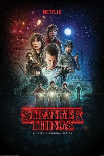 Poster STRANGER THINGS - One Sheet - Season 1  (Netflix) 61x91,5cm NEU 59231