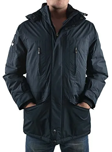 Wellensteyn Herren Golfjacke-Winter Jacke, Blau (Dunkelblau Db), X-Large