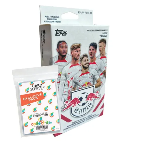 collect-it.de MY HOME OF CARDS + TOYS Sammelkarte collect-it Sleeves RB Leipzig Team Set 2022/23