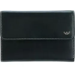 Golden Head Venezia Ladies Purse Wallet mit Außen-Zipper - Elegante Geldbörse aus 100% Rindsleder, ideal zur strukturierten Aufbewahrung Ihrer Finanzen mit 9 Kreditkartenfächern und zusätzlichem Zipperfach für Münzen.