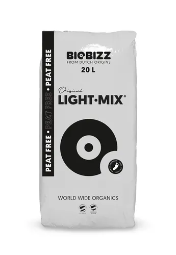 BioBizz Light Mix Peat Free Erde 20L - Torffrei (0,38 EUR/l)