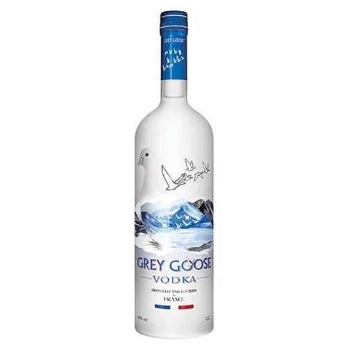 Grey Goose Vodka 4,5l - Premium Wodka 4,5 L, perfekt für Hausbars und Feste. Weich und klar mit blumiger Frische - ein Genuss für jeden Wodka-Liebhaber!
