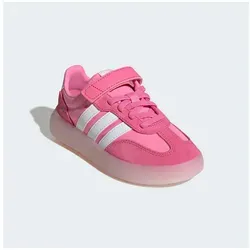 adidas Unisex Kinder BARREDA Decode Schuhe, Bliss pink/FTWR White/Almost pink, 35 EU - Bequeme Kinder-Schuhe mit elastischen Schnürsenkeln und Klettverschluss. Robustes Obermaterial aus Leder und Textil sorgt für hohen Tragekomfort.