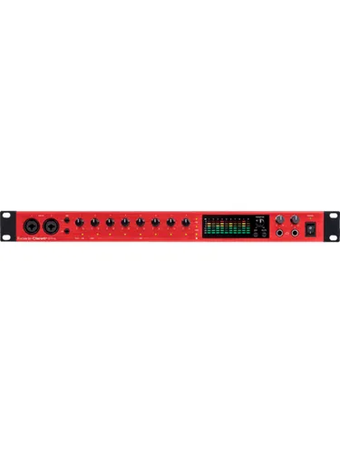 Focusrite Clarett+ 8Pre B-Stock - 24-Bit/192 kHz Audiointerface - Audio-Interface mit 8 Clarett Mikrofon-Vorverstärkern, USB 2.0, ideal für professionelle Aufnahmen und kreative Projekte. Inkl. Hitmaker Expansion Software Bundle.