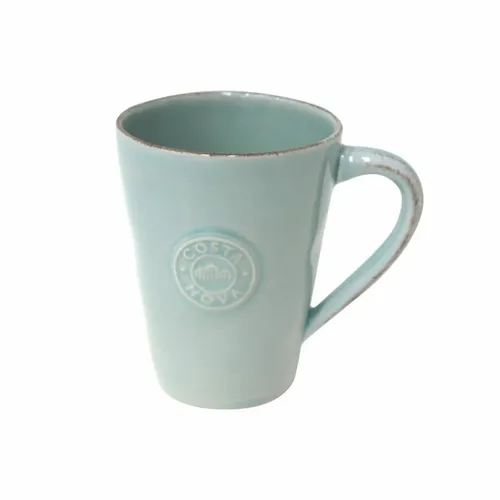 Nova Turqoise Kaffee-Becher Tasse, Türkis, Costa Nova Portugal, 35 cl, 12 x 9 cm