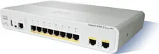 Cisco WS-C2960C-8PC-L Switch - 8 Anschlüsse Managed - Netzwerk-Switch mit 8 PoE-Anschlüssen, ideal für kleine Büros, bietet hohe Übertragungsleistung von 10 Gbit/s und unterstützt bis zu 255 VLANs.