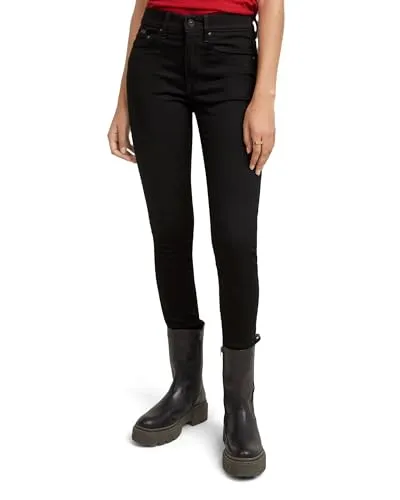 G-STAR Damen 3301 Skinny Jeans, Schwarz (Pitch Black D05175-B964-A810) - Stylische Skinny Jeans für Damen, mit Reißverschluss und fünf praktischen Taschen, perfekt für einen lässigen Look.