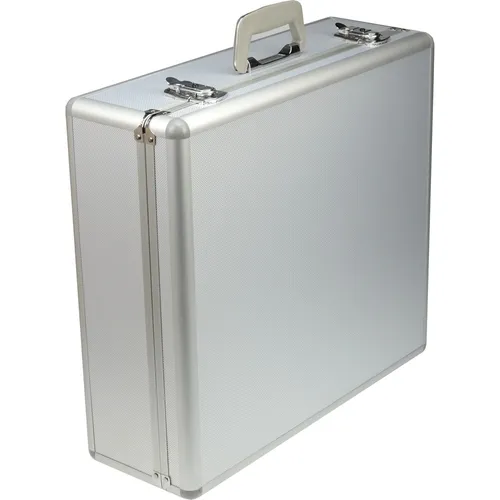 ALUMAXX 45139 Multifunktionskoffer Stratos V - Robuster Pilotenkoffer aus Aluminium mit flexiblem Polsterschaum für individuelle Anpassung, ideal für Fotografie und professionelle Ausrüstung; Außenmaße ca. 48 × 52 × 18 cm.