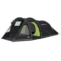 HIGH PEAK Tunnelzelt Atmos 3 - Zelt für 3 Personen mit großem Vorbau, 4.000 mm wasserdicht und doppelwandig. Ideal für Camping und Trekking mit hervorragendem Wetterschutz und Stauraum.