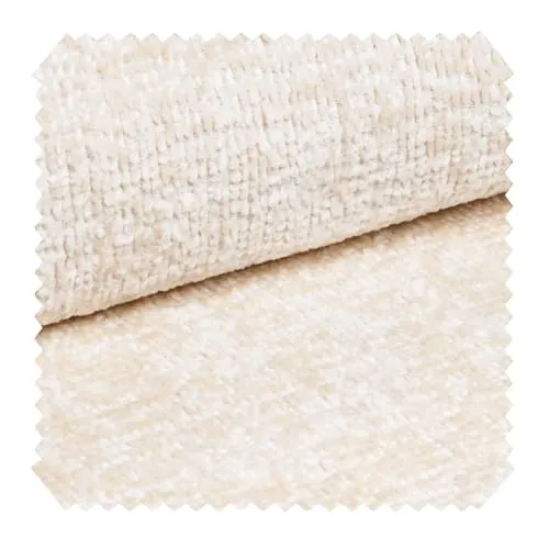 novely® TRENTO - Hochwertiger Möbelstoff - Schwer Entzündbarer Polsterstoff - Pflegeleichte Meterware 1lfm | Farbe: 06 Beige