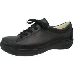 Christian Dietz Ascona Schnürschuh für Damen - Eleganter Damen-Halbschuh in Schwarz mit praktischer Schnürung und Wechselfußbett für individuellen Komfort.