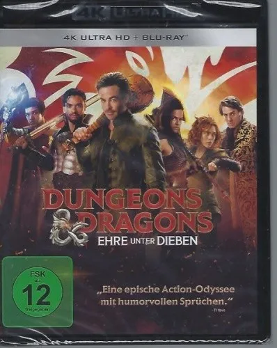 Dungeons & Dragons - Ehre unter Dieben - (4K Ultra HD) - BluRay - Neu / OVP