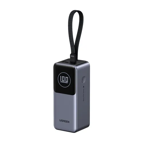 Ugreen Powerbank 20000mAh PB723 - Grau, 130W - Leistungsstarke 20000mAh Powerbank von Ugreen mit 130W Ausgang. Ideal für das schnelle Aufladen von Laptops und Smartphones. Robustes Design, perfekt für unterwegs.