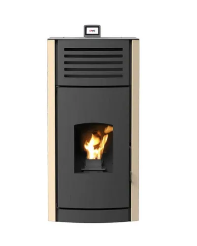 Robin Wood Pelletofen Enya Aqua - Effizienter wasserführender Pelletofen für modernes Heizen. Mit bis zu 94,87 % Wirkungsgrad und automatischem Reinigungssystem für minimalen Wartungsaufwand. Ideal für komfortable Wärmeverteilung und einfache Integration in Heizsysteme.