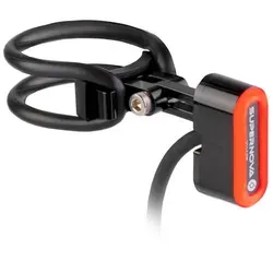 Supernova E-Bike Rücklicht Tail Light TL3 Mini StVZO Schwarz - Fahrradbeleuchtung mit hoher Sichtbarkeit, kompakt und ideal für sicheres Fahren bei Dunkelheit.