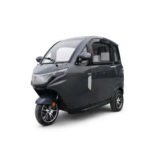 Elektro-Kabinenroller Dreirad 45kmh Urban Hopper Cabin LI 2kW Lithium Grau