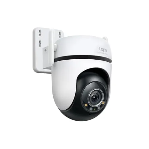 TP-Link Tapo C52A 2K QHD Außenkamera 360° - Hochauflösende 2K QHD Überwachungskamera mit Nachtsicht und Wi-Fi für den Außenbereich. Ideal für die Sicherheit rund um Ihr Zuhause.