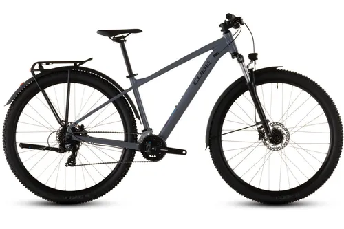 Cube Aim One FE MTB-Hardtail 27,5" - smoke'n'black XS - Fahrräder, robuster MTB-Hardtail mit 27,5" Reifen für optimale Kontrolle und Fahrspaß auf Trails.