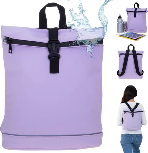 Daniel Ray Rucksack Damen Cityrucksack Daypack small Jeff wasserabweisend - Rucksacktaschen mit A4-Fassungsvermögen, wasserabweisend und inklusive praktischem Schlüsseletui für den Alltag.