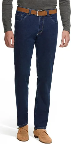 MEYER Herren Hosen DUBLIN 9-4541 - Moderne Stretch Denim Chino - Wanderhosen mit schmaler Passform, ausgestattet mit praktischen Swing-Pockets und extra Münztasche für optimalen Tragekomfort.