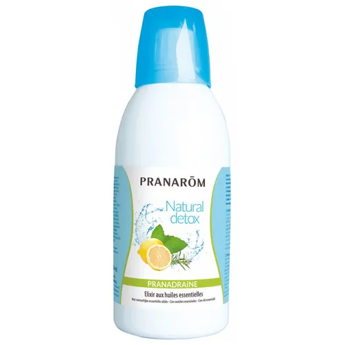 Dieser trinkbare Nahrungsergänzer von Pranarôm wurde mit ätherischen Ölen angere